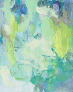 Composition abstraite, série Woodland, 2022
