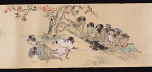 Ainu chassant l