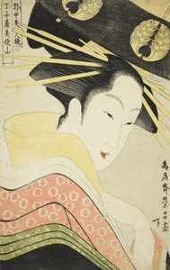 Misayama du Chojiya, de la série Beautés du Quartier Autorisé