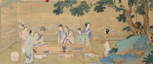 Un rassemblement littéraire à Hsi Yuann au XIe siècle - Chou Ying