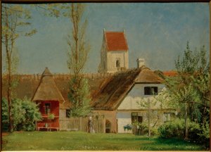 Un presbytère. Hellestedt - Christen Dalsgaard