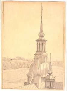 Une des petites tours du château de Frederiksborg - Christen Købke