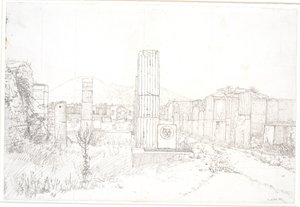 Partie du Forum à Pompéi