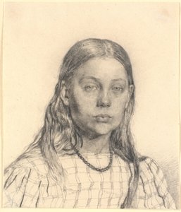 Jeune fille. Buste