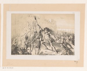 Claudius Civilis attaque le camp romain de Vetera