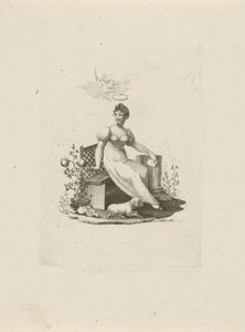 Femme assise sur un banc