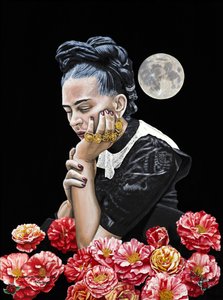 Je peins des fleurs pour qu