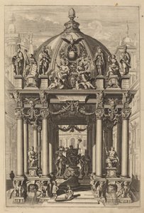 Arc de triomphe pour Lothaire II - Christian Engelbrecht and Johann Andreas Pfeffel, after Peter Schubert von Ehrenberg