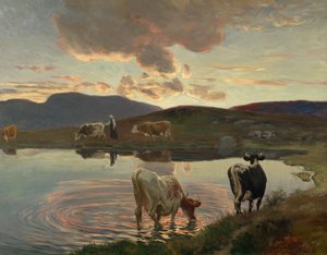 Après le coucher du soleil - Christian Eriksen Skredsvig