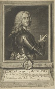 Portrait de Gerlach Adolph von Münchhausen 1688-1770, 1738 - Christian Friedrich Fritzsch