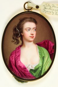 Lady Frances Wilhelmina Bentinck, Lady Byron - Christian Friedrich Zincke