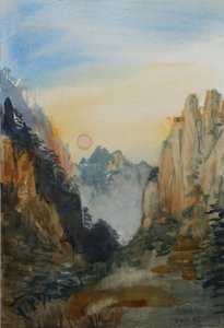 Soleil Rose - Montagnes Jaunes, 2015