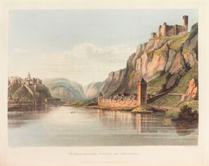 St. Goarshausen, St. Goar et Rheinfels. De: Un tour pittoresque le long du Rhin
