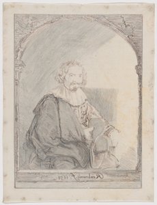 Study for Portrait of a Man in an Armchair, from Collection d