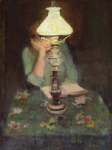 Oda avec lampe
