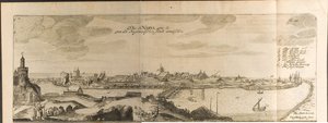 Narva Illustration de Voyages au Grand-Duc de Moscovie et au Roi de Perse par Adam Olear - Christian Lorenzen Rothgiesser