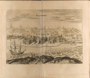 Nijni Novgorod Illustration de Voyages au Grand-Duc de Moscovie et au Roi de Perse
