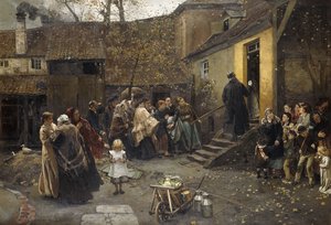 Une arrestation, 1881