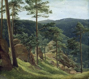 Vue du Mont Brocken - Christian Morgenstern