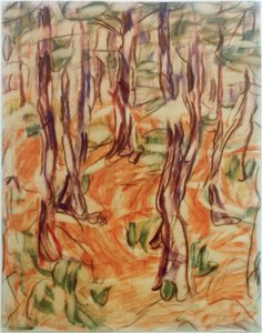 Hêtres au printemps - Christian Rohlfs
