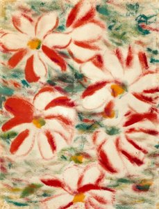 Fleurs rouges - Christian Rohlfs