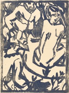 Suzanne et les Vieillards, 1916-1917