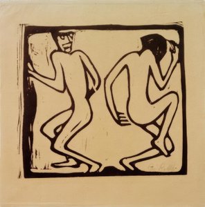Deux danseurs - Christian Rohlfs