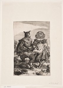 Chien et chat dansant