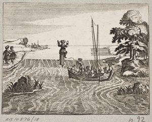 Illustration pour Adam Olearius, "Persianischer Rosenthal von einem Sinnreichen Poeten Schich Saadi [...]", Schleswig 1660 - Christian Rothgiesser