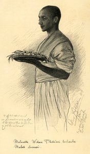 Moine bouddhiste, Ceylan, 1898