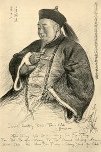 Son Excellence Dau-Tai-Chu, Hankow, Chine, 1898