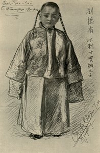 Lan-Tak-Yau - Garçon chinois, Hong Kong, 1898