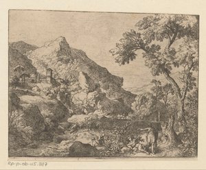 Paysage montagneux arcadien