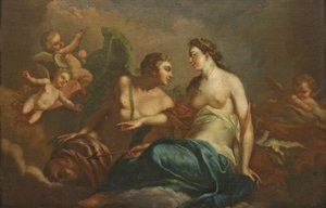 Christian Wilhelm Ernst Dietrich gen. Dietricy - Adonis et Aphrodite