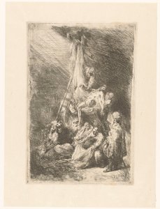Descente de croix - Christian Wilhelm Ernst Dietrich