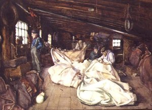 Fabrication de Voiles - Christina Ross