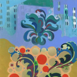 Méditation 34, vers 2017 - Christina Saj