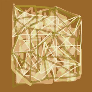 Lignes géométriques abstraites - Christina Sillen