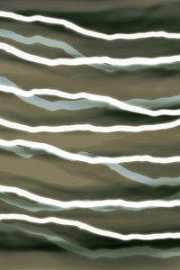 Lignes ondulées aux tons terreux - Christina Sillen