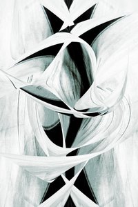 Formes abstraites fluides - Christina Sillen