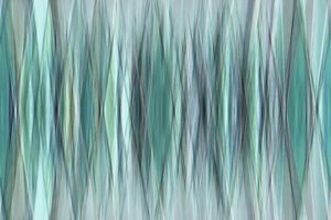 Lignes fluides bleu sarcelle - Christina Sillen