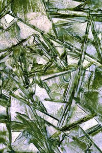 Glace verte fissurée - Christina Sillen