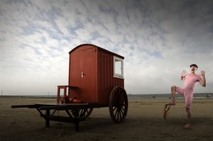 Surprise au crabe de plage