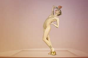 Équilibre gracieux du nu - Christine von Diepenbroek