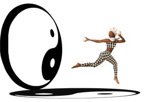 Harlequin Yin Yang Balance - Christine von Diepenbroek