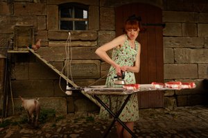 Le repassage à la ferme « Quirky » - Christine von Diepenbroek