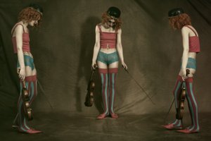 Trois violonistes mélancoliques