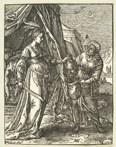 Judith avec la tête d