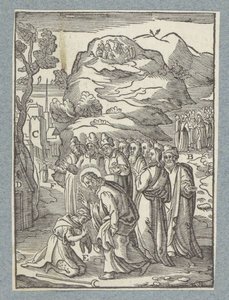 Le Christ guérit un lépreux