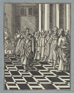 Jérémie et le joug de Babylone - Christoffel van Sichem (II)